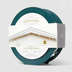 175ct LED Christmas Icicle Lights Spool Warm White With White Wire - Wondershop™ 6 175ct LED Christmas Icicle Lights Spool Warm White With White Wire - Wondershop™ -Christmas Lights GUEST ceec7953 1a97 4b6a a5e1 0e765a4577d4