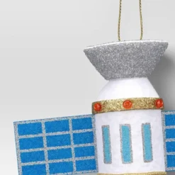 Christmas Fabric Satellite Ornament - Wondershop™ -Christmas Lights GUEST d6b7985c 86fa 43db a015 038ceb4abf4d