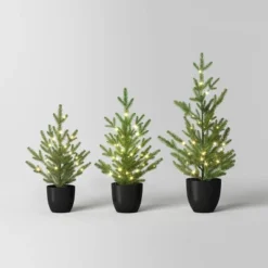 Pre-lit Potted Balsam Fir Mini Artificial Christmas Tree Set Warm White Lights - Wondershop™ -Christmas Lights GUEST dace8258 2c82 4bf0 9dbe c83373b16bdf