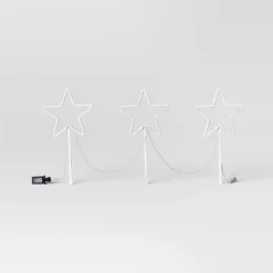 3pc Christmas LED Neon Star Novelty Pathway Marker - Wondershop™ 4 3pc Christmas LED Neon Star Novelty Pathway Marker - Wondershop™ -Christmas Lights GUEST edec7f22 9afb 4cd5 a47b f1d85a8d166e