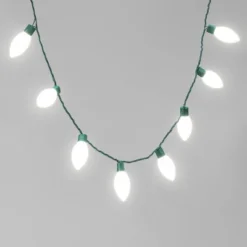 25ct LED C9 Classic Glow Indoor Outdoor Christmas String Lights With Green Wire - Wondershop™ -Christmas Lights GUEST ee30b39c 48eb 41dd 9896 bd50a2f52a9a
