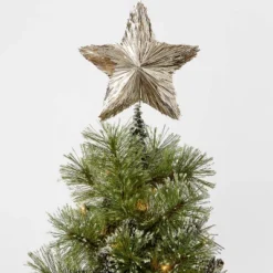 11" Tinsel Star Christmas Tree Topper - Wondershop 5 11" Tinsel Star Christmas Tree Topper - Wondershop -Christmas Lights GUEST f2e1d139 ff38 4688 94c0 9106388aa697