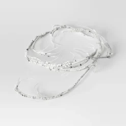 48ct LED Battery Operated Twig Dewdrop Christmas String Lights Warm White Silver Wire - Wondershop™ -Christmas Lights GUEST f2f12daf 9804 45ed ace4 62caf5fd96b9