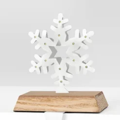 2pk Christmas Lit Snowflake Stocking Holder - Wondershop™ -Christmas Lights GUEST f40702a8 2b28 4793 a133 447dcf25e026