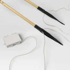 18" LED Gold Starburst Christmas Novelty Sculpture Light Warm White - Wondershop™ -Christmas Lights GUEST f4400e52 cdc6 408d b785 8a4d0515a7b6