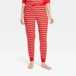 Women's Striped Matching Family Thermal Pajama Pants - Wondershop™ Red -Christmas Lights GUEST f4b1d3c0 cb46 4fe2 b678 29a10bf0d504