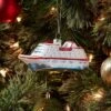 Glass Cruise Ship Christmas Tree Ornament - Wondershop™