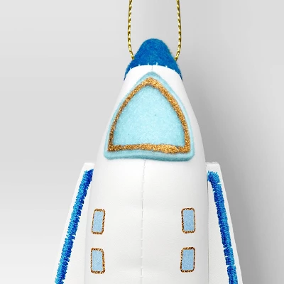 Christmas Fabric Spaceship Ornament - Wondershop™ 2 Christmas Fabric Spaceship Ornament - Wondershop™ - Image 2
